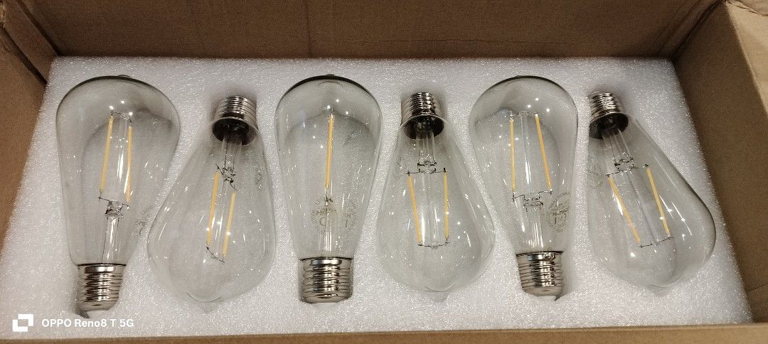Megaman LED Filament Bulbs - 4.5W, Furniture & Home Living, Lighting ...