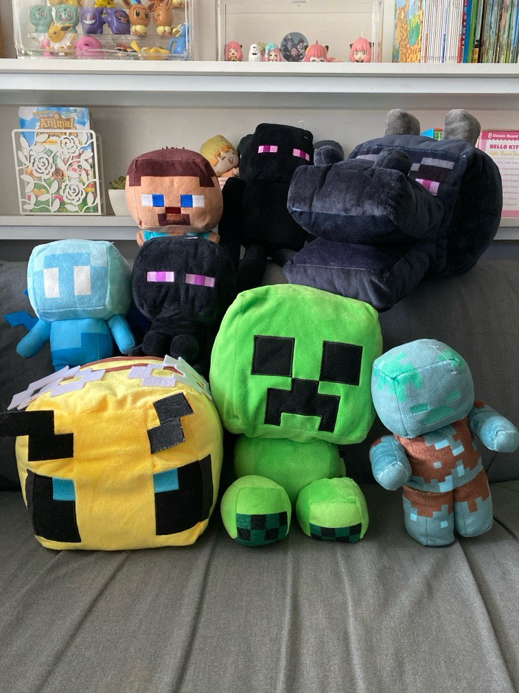 Minecraft Plushies, Hobbies & Toys, Collectibles & Memorabilia, Fan ...