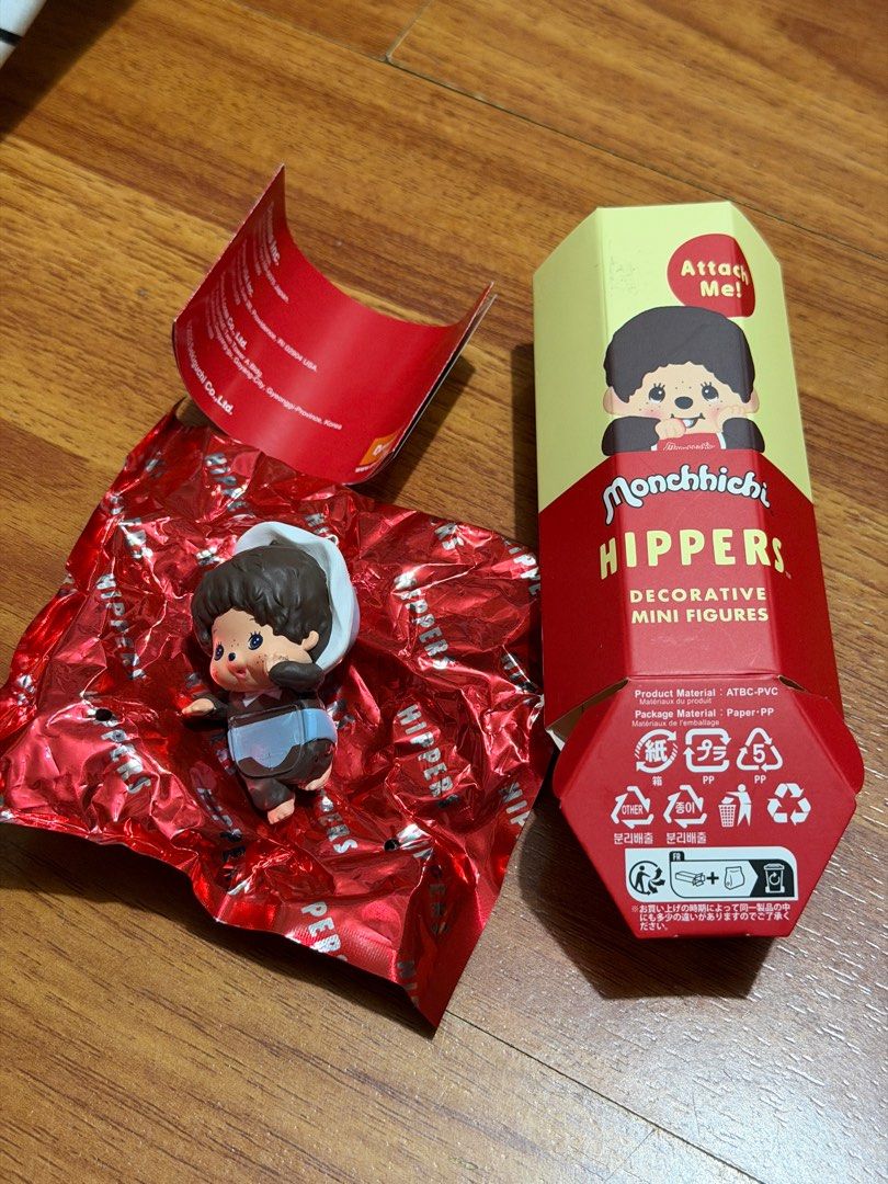Monchhichi Hippers Decorative Mini Figure (Category: Designer & Blind Box Toys) located in Bulacan. Submitted by avenade (Listing ID 1416285678, Image 1). Description: - Monchhichi Hippers mini figure - Brand new, in original packaging -bebichhichi boy - Includes original box.