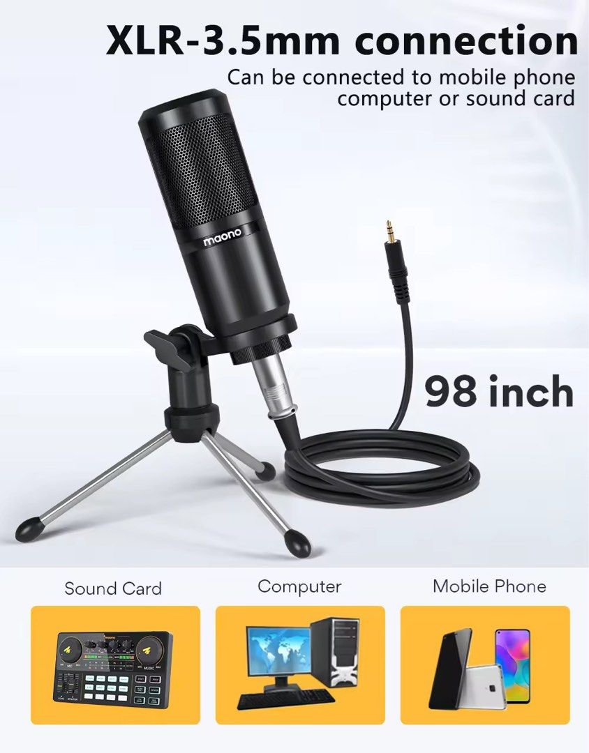 Moono Desktop XLR Microphone65119987076993110