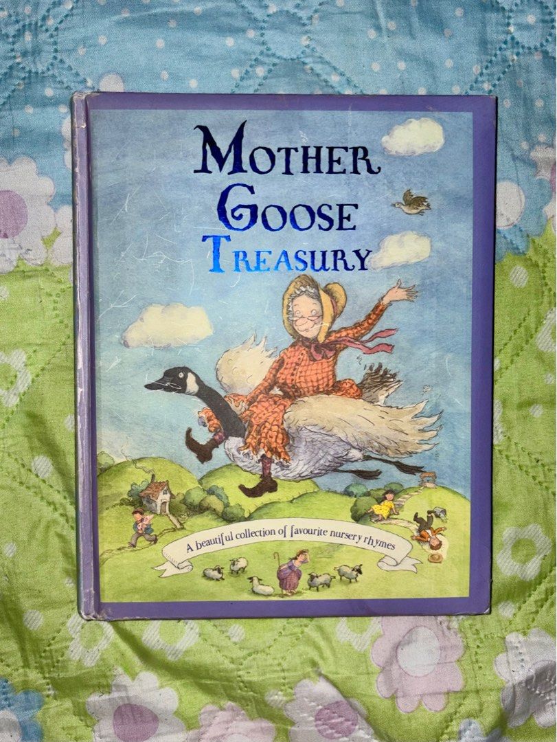 Mother Goose Treasury Book (Category: Children's Books) located in Manila. Submitted by berrycranberries (Listing ID 1416371321, Image 1). Description: with minor flaw, message me for more photos.