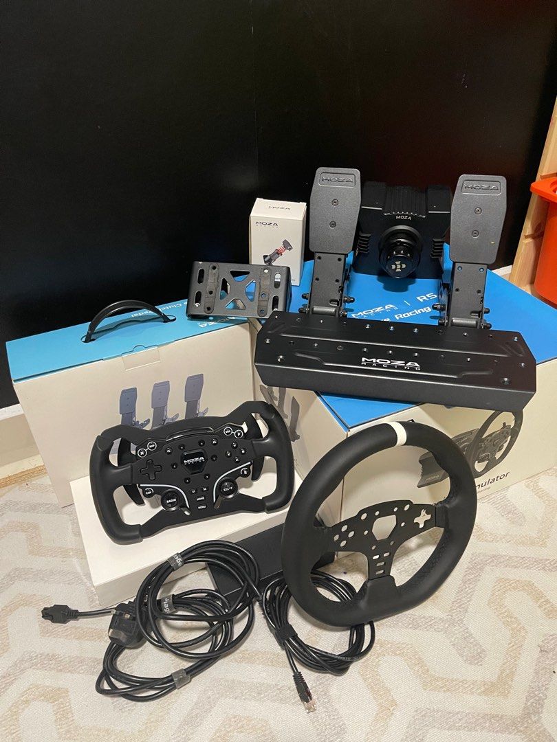Ibuypower Moza R5 Racing Simulator Bundle MOZA R5 Racing Simulator Bundle, Hobbies & Toys, Toys & Games on Carousell