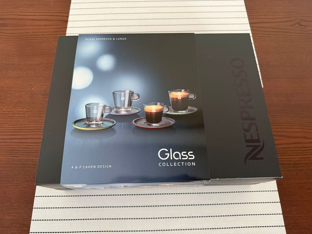 Nespresso Glass Collection Espresso & Lungo Cups