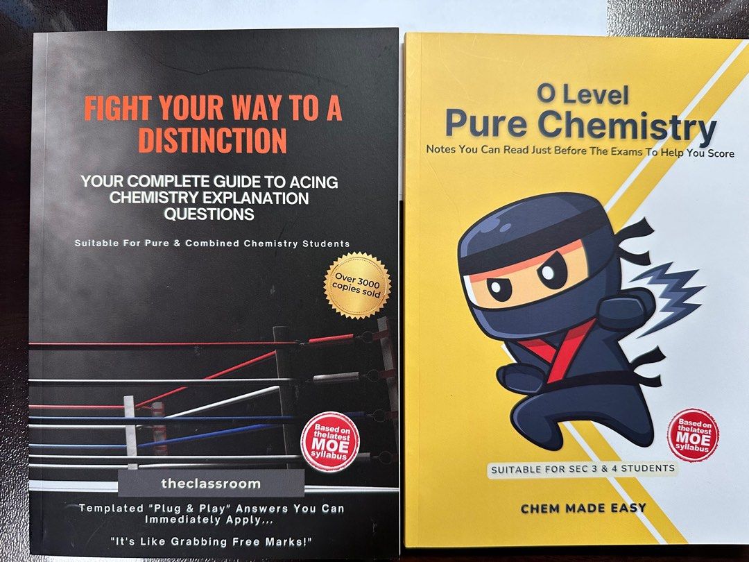 O Level Chemistry Revision Books for Sec 3 & 4, Hobbies & Toys, Books ...
