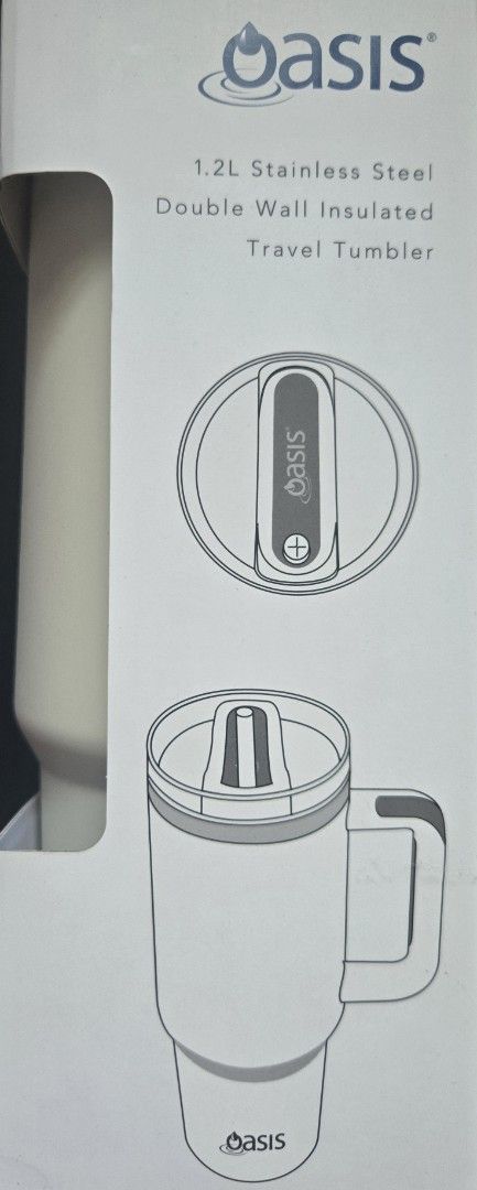 Oasis 1.2L Commuter Travel Tumbler - Ice, Furniture & Home Living ...