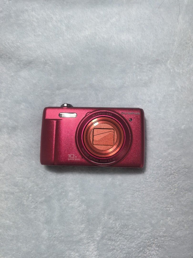 Olympus VR-350 Pink Digital Camera Digicam (Category: Cameras) located in Quezon City. Submitted by rhai_decluttering (Listing ID 1416430751, Image 1). Description: Box Unit Battery Charger Handstrap Rfs minimizing collection NO LOWBALLING Sourced from US.