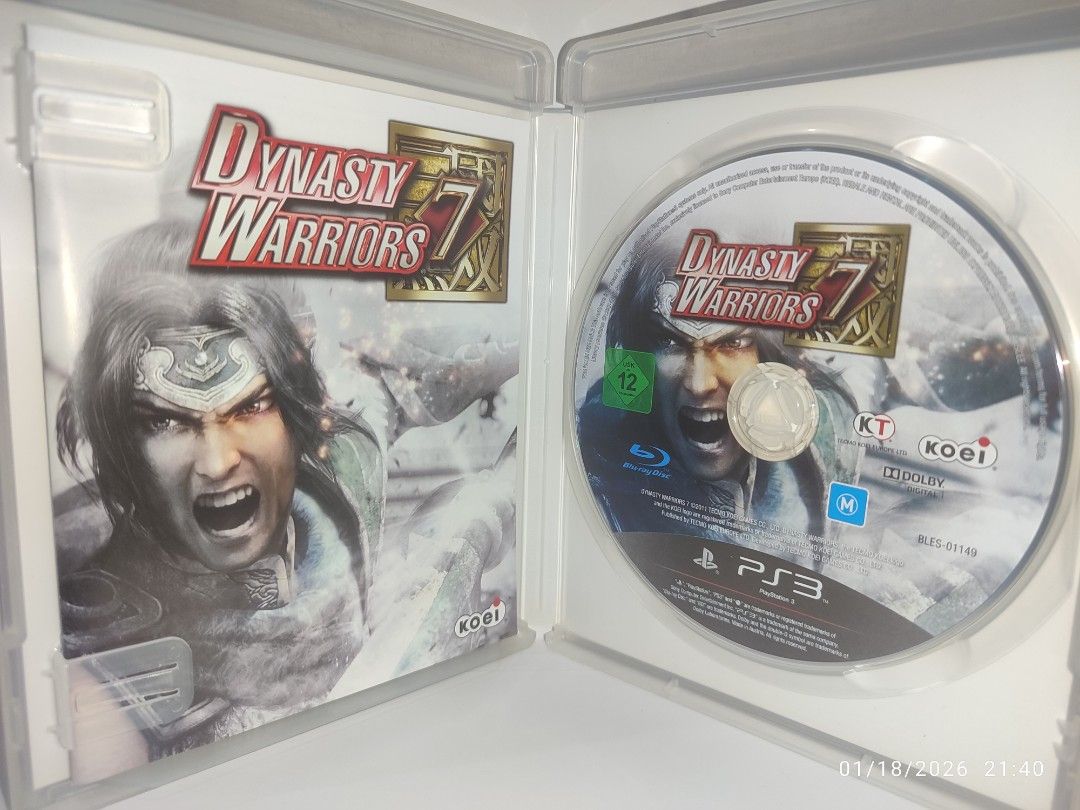 PS3 - Dynasty Warriors 7 (LIKE NEW) "R4" (Category: PlayStation) located in Mendez-Nunez. Submitted by sf2_gameshop (Listing ID 1416383028, Image 3). Description: PLEASE READ CONDITION: Like new - ideal for collectors. Tested working. It comes with a game manual. GENRE: Hack and slash, action MODE: Single-player, multiplayer REGION: 4 - Australia VOICE: English IN-GAME Text: English MANUAL: English Feel free to chat for any inquiries and you may 