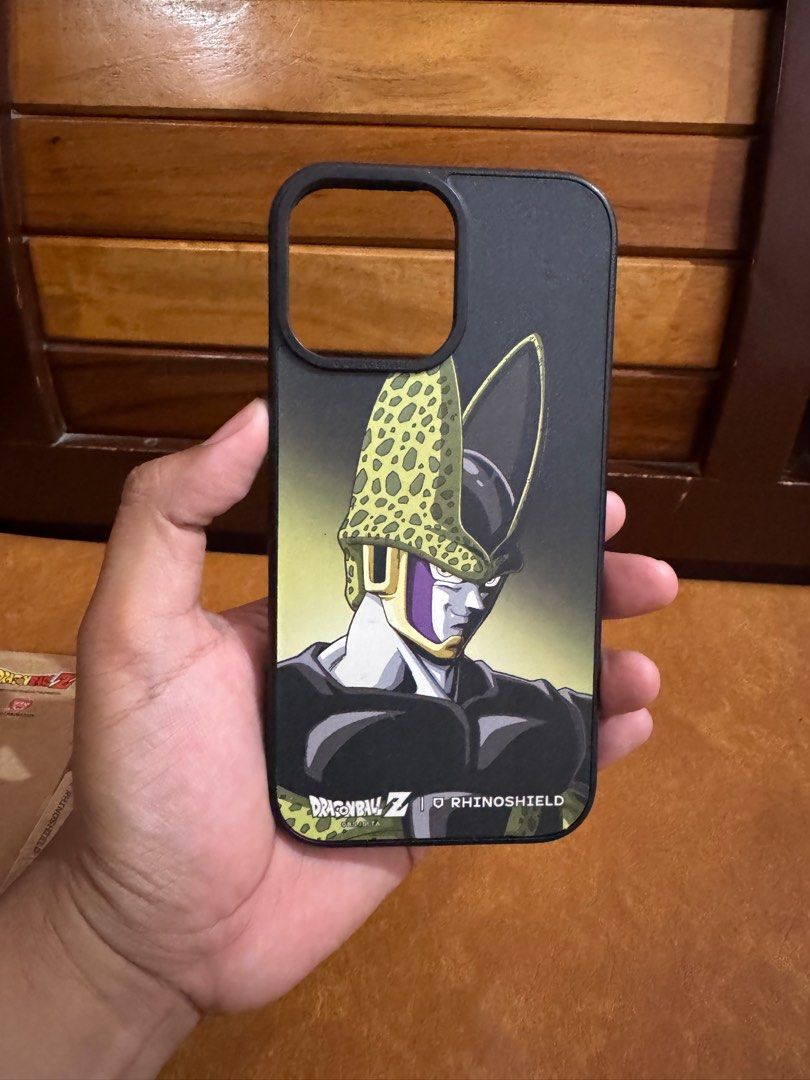 Rhinoshield x DragonballZ design case for iPhone 13 Pro Max (Category: Cases & Sleeves) located in Dasmarinas. Submitted by markusi22 (Listing ID 1416413917, Image 3). Description: 💯 authentic issue : missing 1 button pwede mabilhan online .