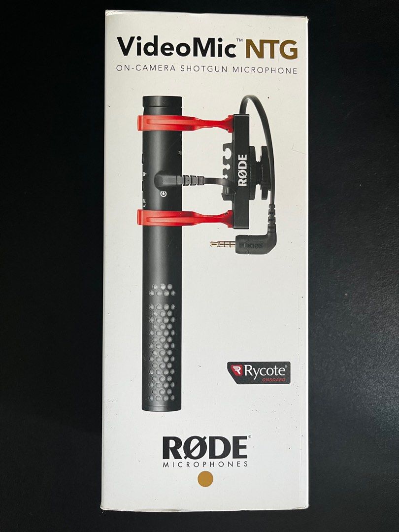 Rode VideoMic NTG On-Camera Shotgun Microphone