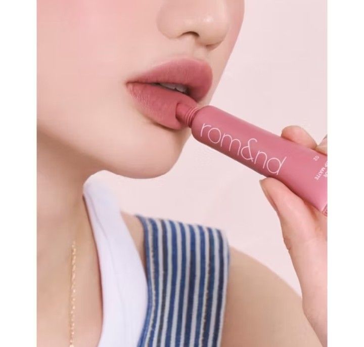 Romand Color Lip Matte Rom&nd (Category: Makeup) located in Manila. Submitted by yaomei_101 (Listing ID 1416433891, Image 2). Description: (PRE-ORDER) Reservation only 💚 Estimated arrival: 3–9 days to your address 📦 Shades: 00 Lip Matte 01 Peach Puff 04 Old Cherry 05 Nudy Mango 06 Strawberry Whip DM to reserve yours 💌 Loc: North Caloocan 📍.