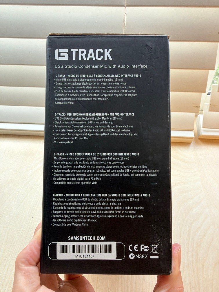 Samson G Track Microphone65119923913346112