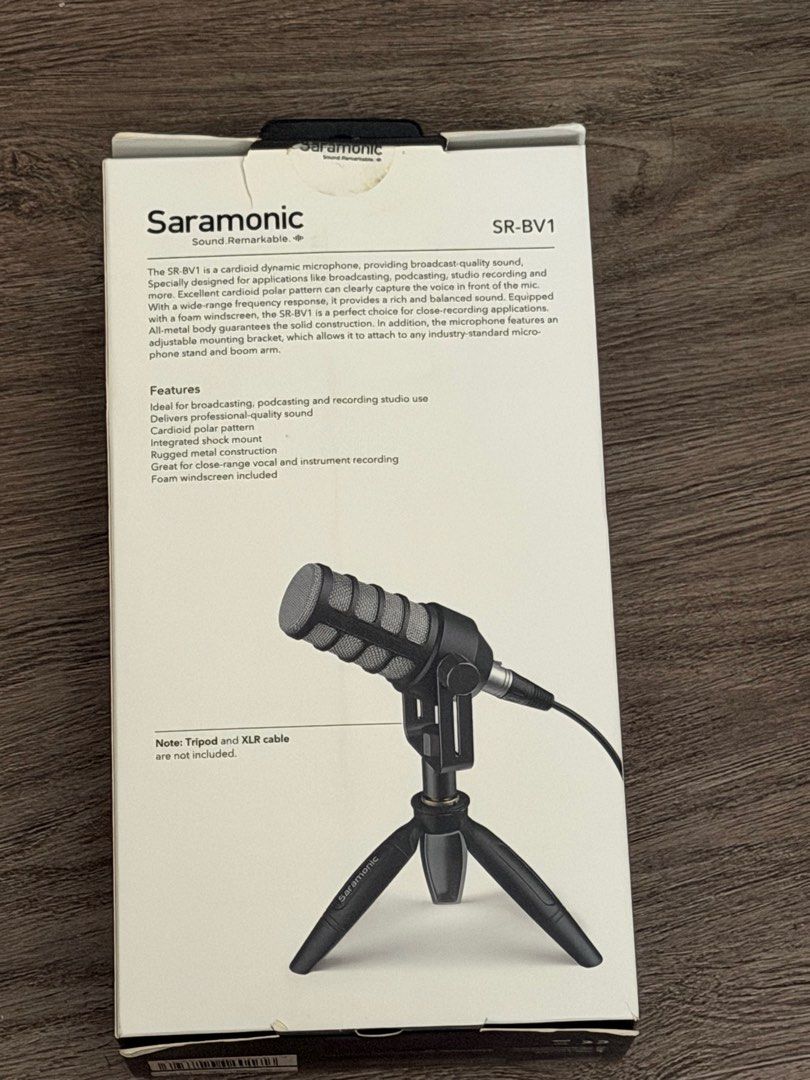 Saramonic SR-BV1 Dynamic Broadcasting Microphone65119923941761111