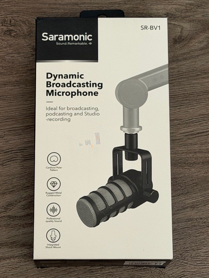 Saramonic SR-BV1 Dynamic Broadcasting Microphone65119923941761110