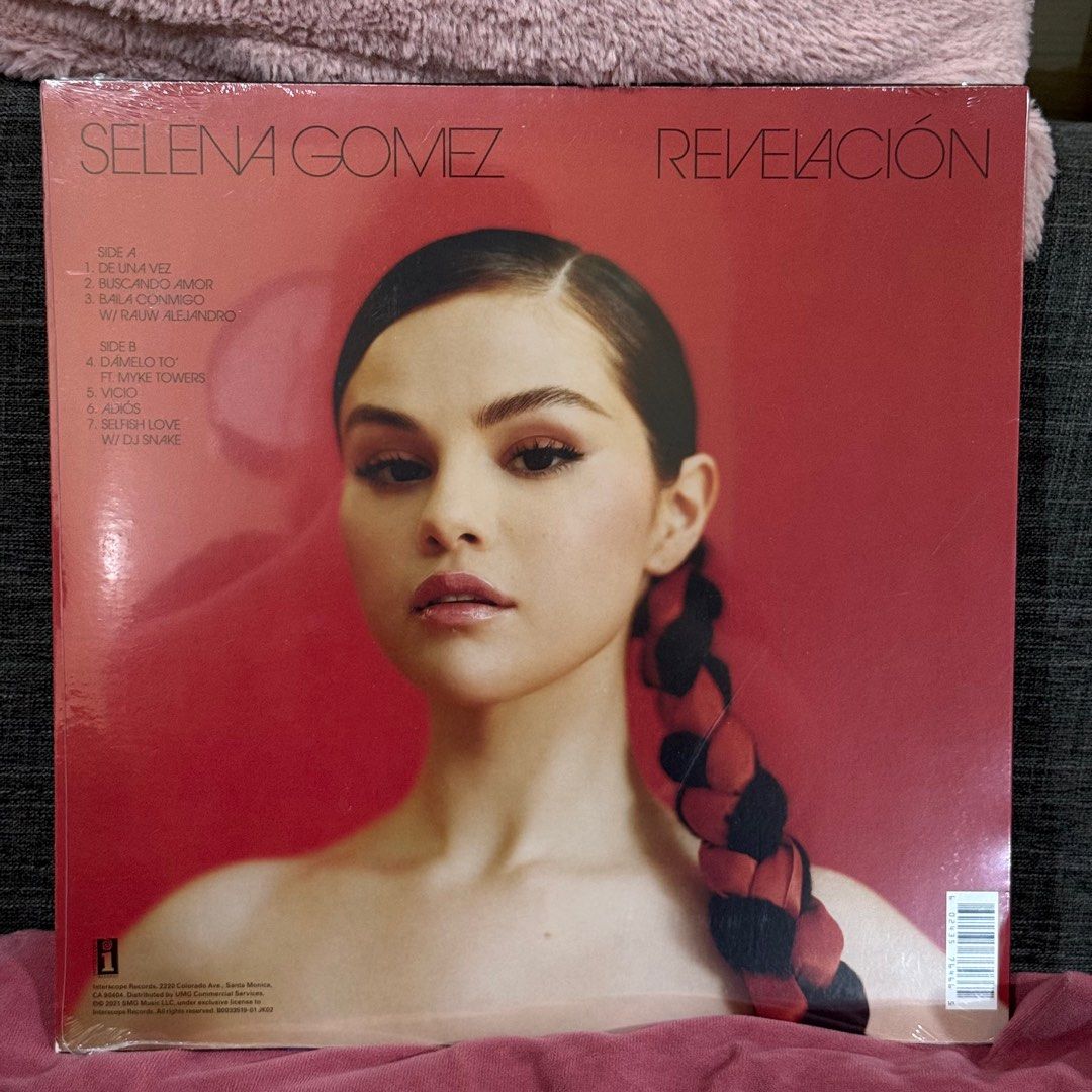 Selena Gomez - Revelación Vinyl Record (Category: Vinyls) located in Zamboanga. Submitted by crysmelquin (Listing ID 1415931065, Image 3). Description: - Selena Gomez 'Revelación' vinyl record - Red vinyl - Brand new and sealed.
