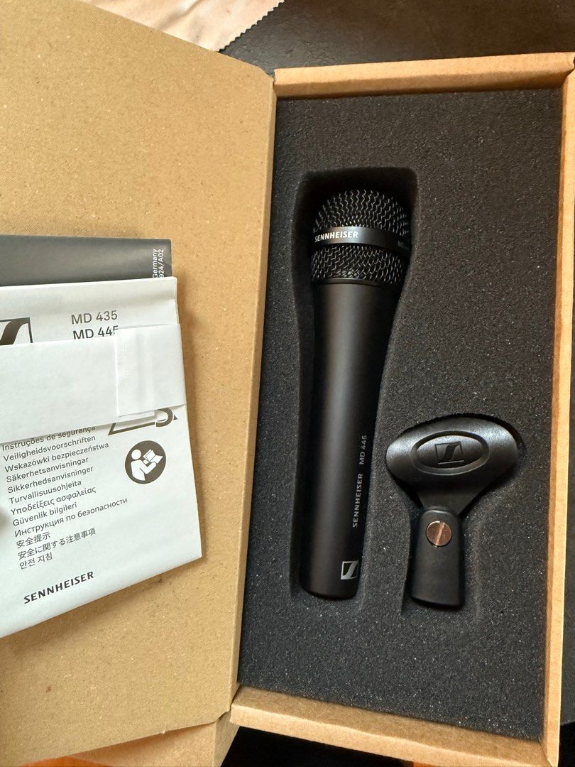 Sennheiser MD 445 Dynamic Microphone - Brand New