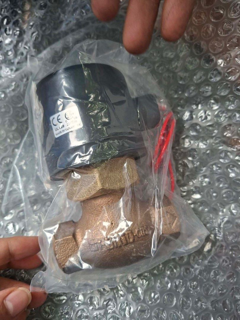 Solenoid Valve (Category: Construction Tools & Equipment) located in Manila. Submitted by joeyroque09 (Listing ID 1416279447, Image 3). Description: Item: Solenoid Valve Specs: 1/2 185c Qty: 1 pc Price: ₱5,625/pc .
