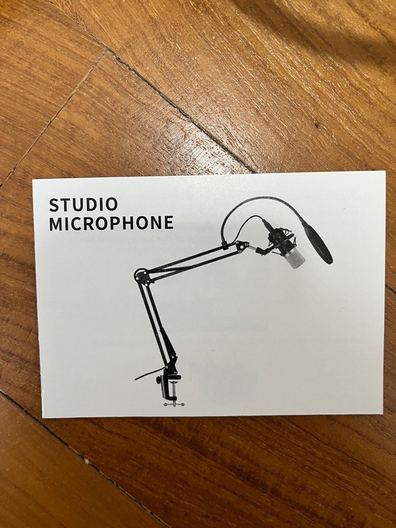 Studio Microphone with Boom Arm65119923967874111