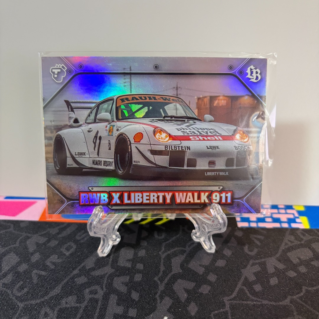 Tarmac Cards RWB X LBWK Liberty Walk 911 Silver Foil LBWK Volume 1 ...