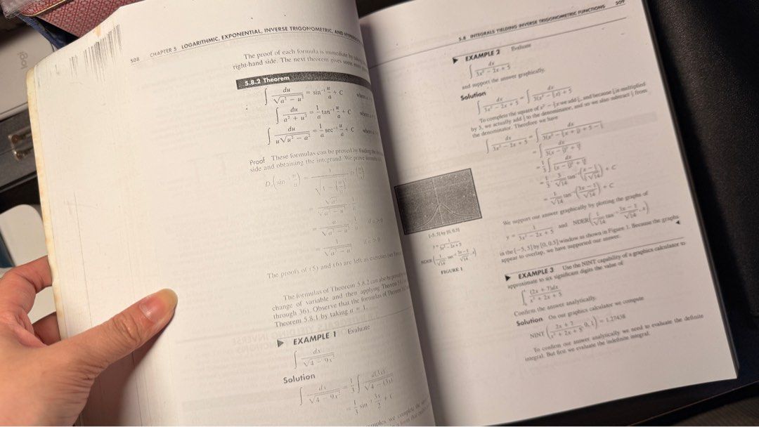 TC7 Calculus 7 by Leithold (Category: Textbooks) located in Caloocan City. Submitted by yourclutter (Listing ID 1416331227, Image 3). Description: no annotations.