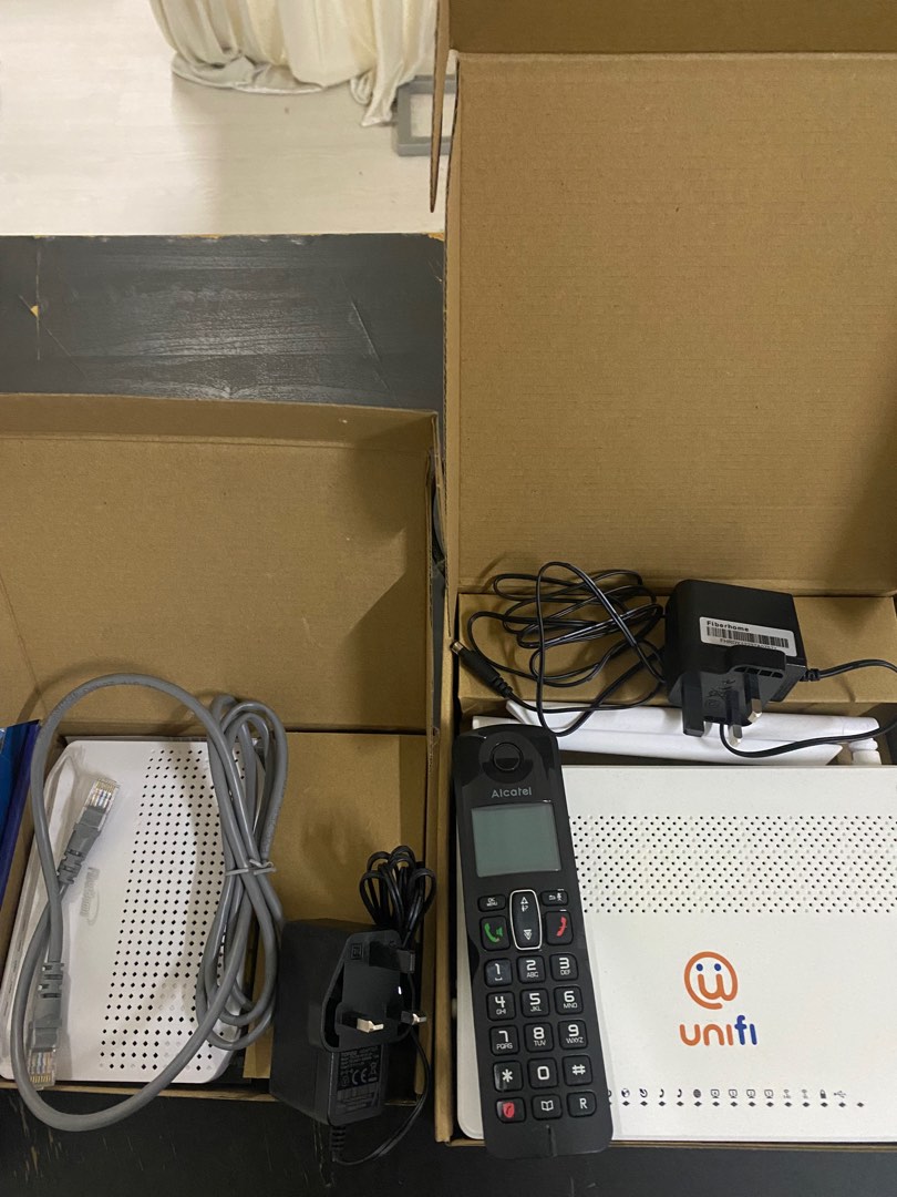 TM Unifi Router and Modem, Computers & Tech, Parts & Accessories ...