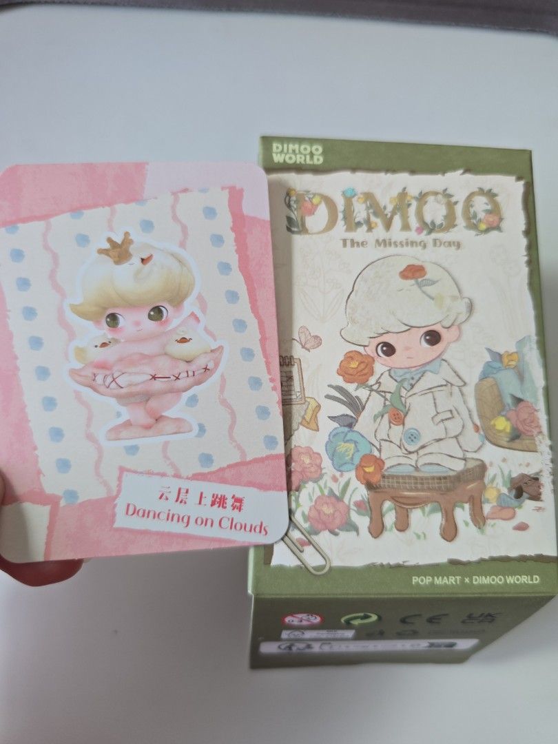 [WTT] POP MART DIMOO The Missing Day - Dancing on Clouds, Hobbies ...