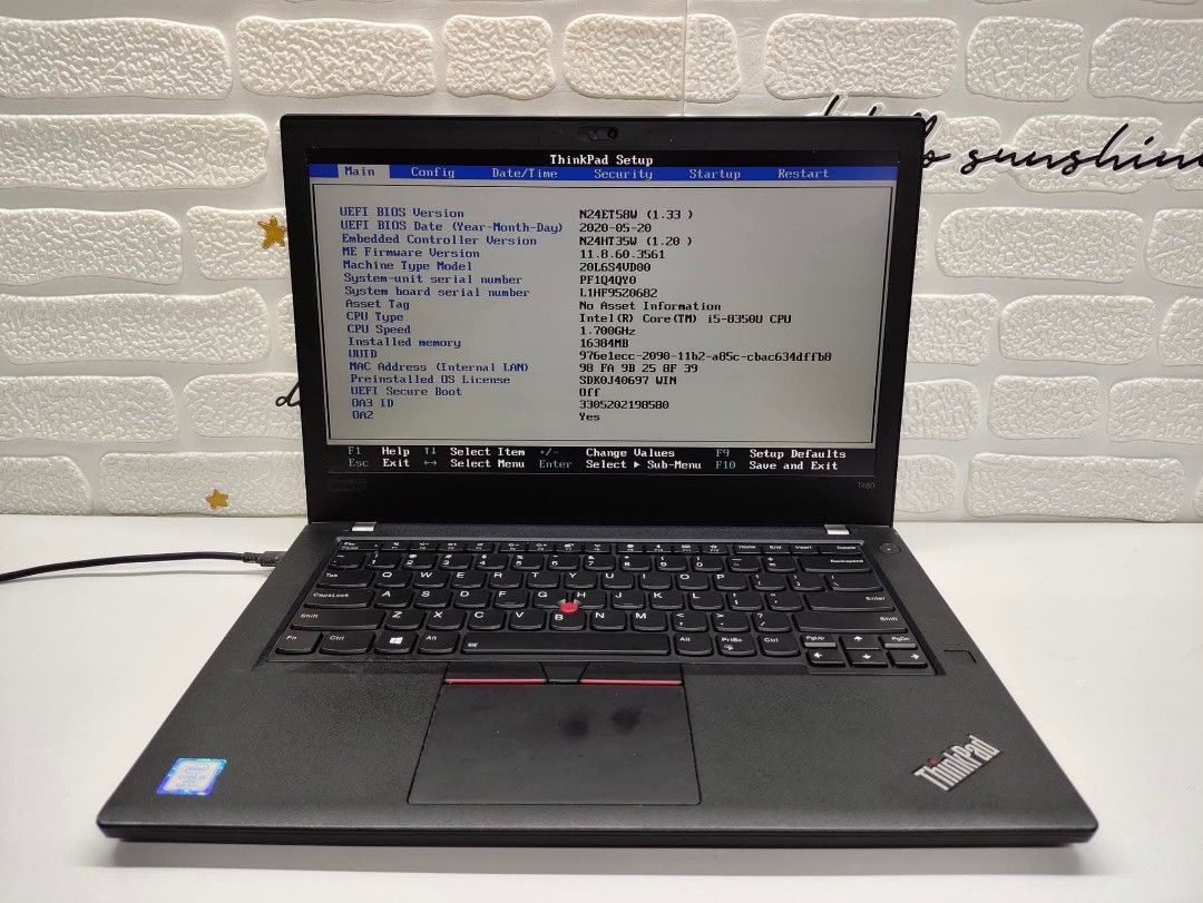 💻 Lenovo T480 i5 8TH GEN (Category: Laptops & Notebooks) located in Manila. Submitted by lonelyme_1986 (Listing ID 1416501900, Image 1). Description: 💻 Lenovo T480 i5 8TH GEN ssd storage. SUPER KINIS at handy. 🍀 reseller also welcome 🍎 FREE shipping COD nationwide 🍎 Retail Price: 13,500 WS PRICE: 12,000 🍀 FREEBIES: CHARGER. POUCH BAG AND MOUSE 🍀 super fast and handy ✅ INTEL CORE i5 8TH GEN 1.70GHZ ✅ RAM: 16GB (UPGREDABLE) ✅ STORAGE: 256G M