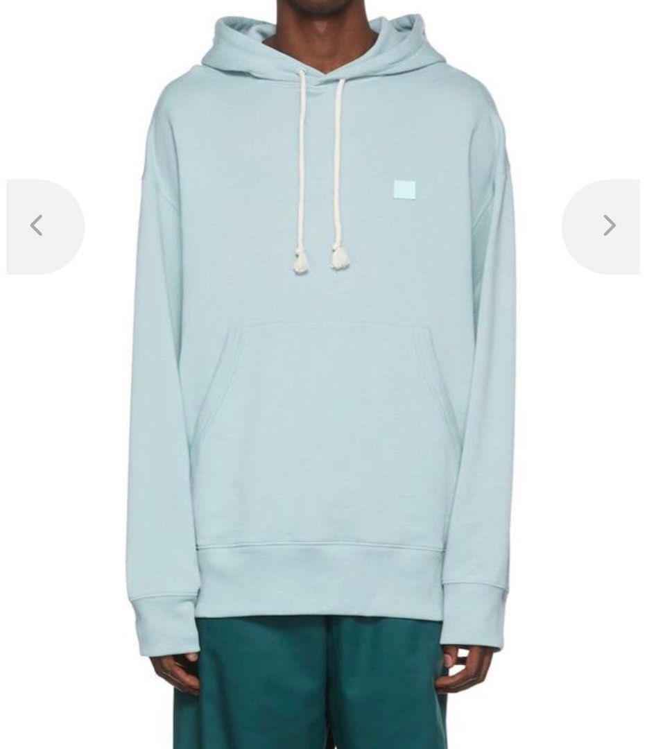 Acne Studios Cotton Hoodie - Blue (Category: Hoodies) located in Quezon City. Submitted by sllr_ (Listing ID 1416564188, Image 1). Description: size S on tag but fits up to L (oversized fit) used only a few times, but not into hoodies anymore can send pics if interested .