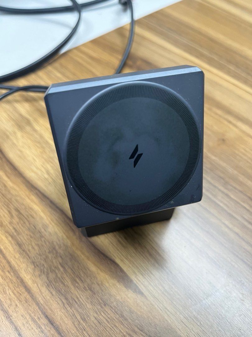 Anker 3in1 cube (Category: Chargers) located in Manila. Submitted by msadlawan646634 (Listing ID 1416455894, Image 1). Description: -3‑in‑1 wireless charging for iPhone, Apple Watch & AirPods in one compact unit -15W fast MagSafe wireless charging for iPhone (MagSafe certified) -Dedicated charging spots for Apple Watch & AirPods -Foldable, travel‑friendly cube design with adjustable viewing angle -Includes USB‑C cable and (often) 30W charger for 