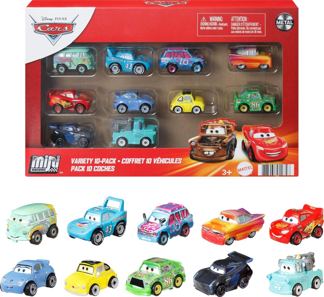Authentic Disney Pixar Cars Micro Racers MINI Metal Die Cast Vehicles ...