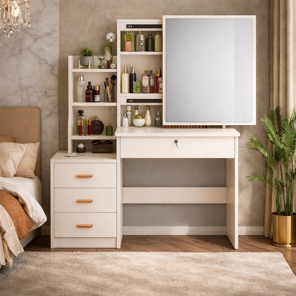 Bedroom Dressing Table Unit | Bedroom Makeup Vanity Table | Home ...