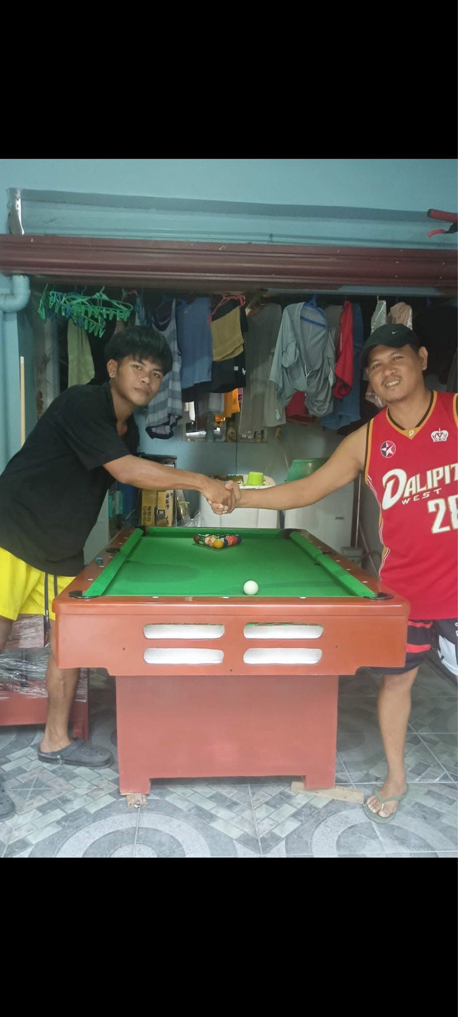 Brand new jr billiard table (Category: Billiards and Bowling) located in Manila. Submitted by zjeven0297378 (Listing ID 1416561881, Image 1). Description: BILLIARD TABLES FOR SALE – NEW YEAR SALE! Start the year with better quality & complete sets — ready to play anytime! 👌 ✨ EXPECT BETTER QUALITY THIS NEW YEAR 🎆 LIMITED NEW YEAR DEALS 🎨 All colors available ⸻ Negotiable !! 🪵 WOOD FLOORING ✔️ 36 x 63 inches – ₱17,000 ✔️ 42 x 74 inches – ₱19,0