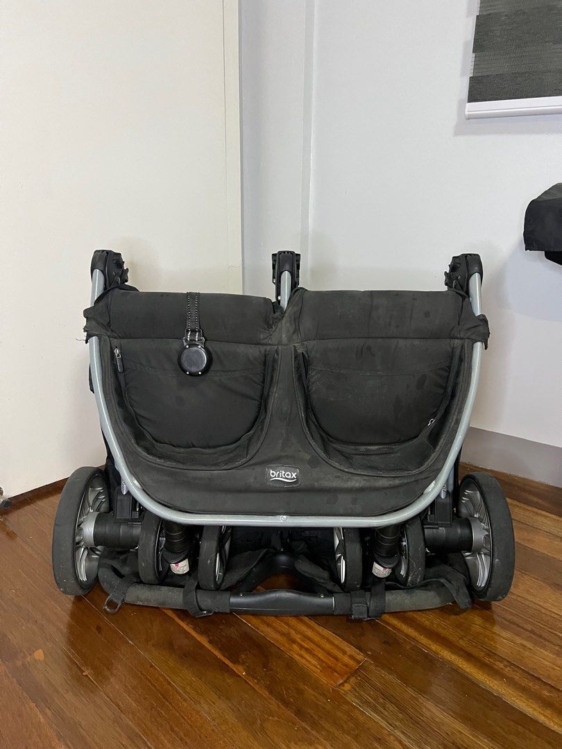 Britax Twin Stroller (Category: Strollers) located in Manila. Submitted by zapantaesther (Listing ID 1416544391, Image 2). Description: Heavy Duty. Easy fold and unfold. Needs cleaning. Nastock na. .
