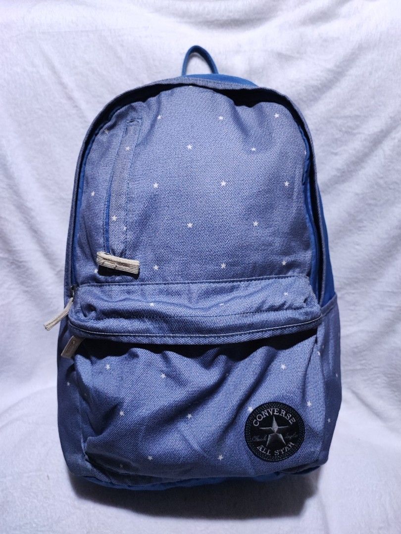 Converse Blue Star Backpack (Category: Backpacks) located in Baguio. Submitted by jayrgijc52758 (Listing ID 1416443547, Image 1). Description: Converse backpack Large size Excellent condition 650.