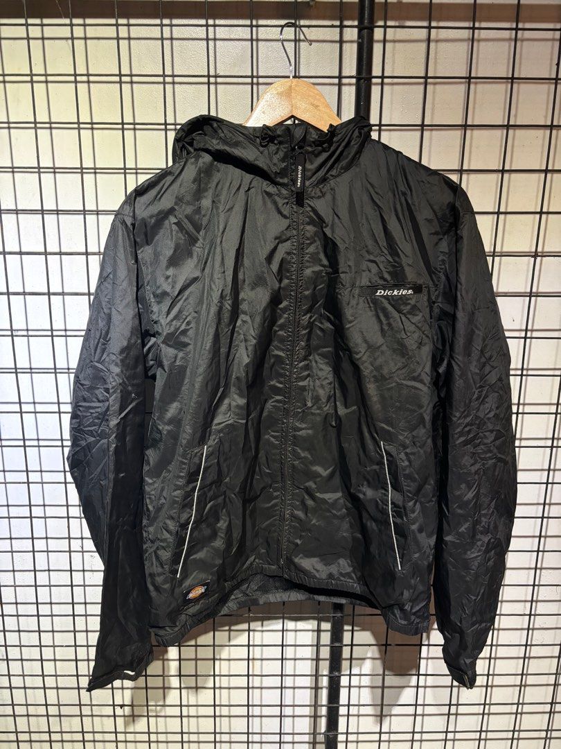 Dickies Techfleece Windbreaker Hoodie Jacket (Category: Coats, Jackets and Outerwear) located in Bulacan. Submitted by vckssn (Listing ID 1416630327, Image 1). Description: free sf na po! slightly negotiable dimensions : 22 width 24 length (boxy fit) best fit medium-large net type inner complete tags issue: small scratch sa harap and minimal pinholes sa likod (hindi tagos sa net) will send pics color rate: 9.8/10 color may vary due to lighting .