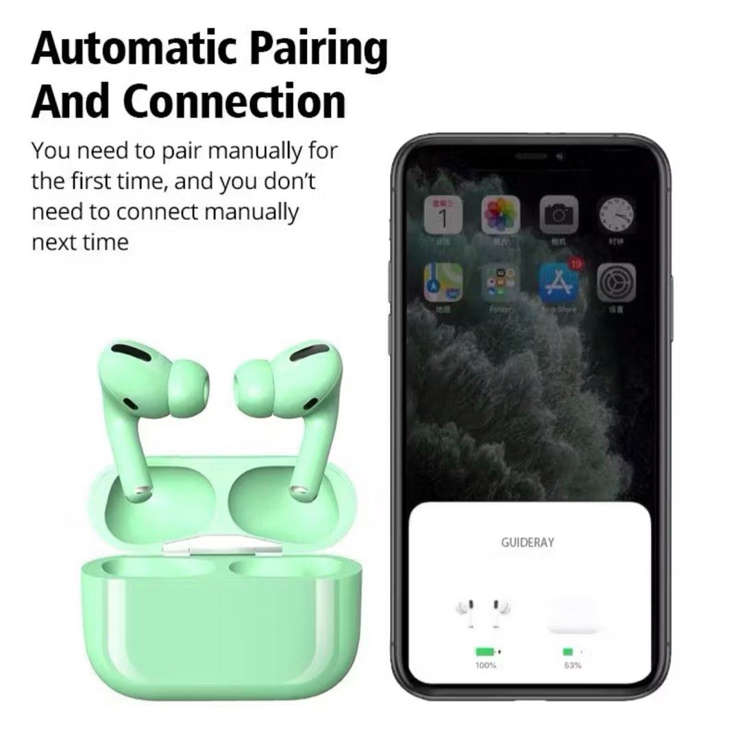 Pre-order Earbuds (not AirPod) with touch screen