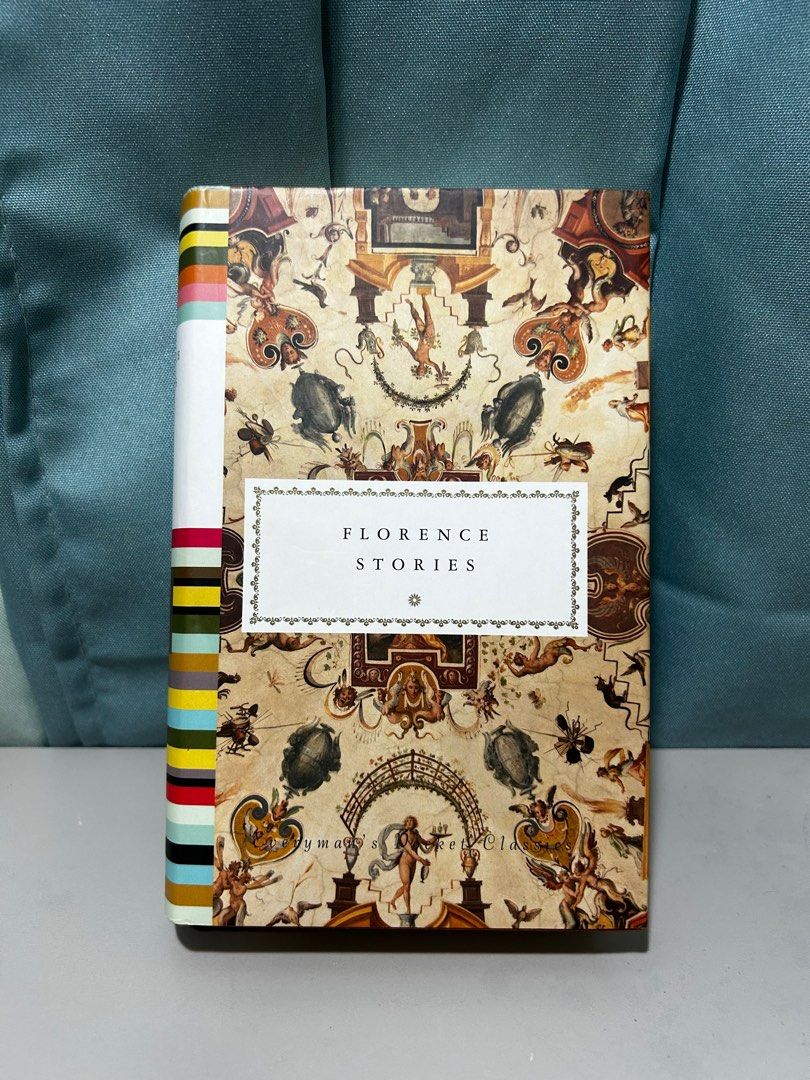 Florence Stories (Everyman’s Library Pocket Classics, hardcover) (Category: Storybooks) located in Dumaguete. Submitted by bunchings.books (Listing ID 1416577799, Image 1). Description: 📕 Florence Stories – Hardcover (Everyman’s Library Pocket Classics) 🎨 Aesthetic cover | Classic European fiction 📖 Condition: Very good • Hardcover, sturdy binding • Clean pages, no markings • Light shelf wear only 🖋 About the book: A beautifully bound collect