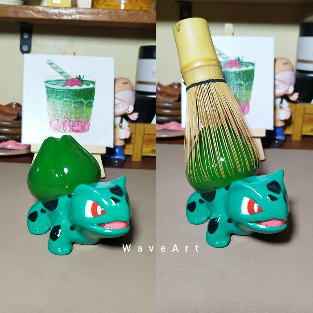 Handmade Chasen Holder (Category: Coffee & Tea Tableware) located in Pangil. Submitted by kopee_matcha (Listing ID 1416531914, Image 1). Description: HANDMADE Chasen Holder Material: Air-dry Clay Price: 400 Mine /M *Strickly 2 days reservation only *Payment must be completed within 48 hours. If unpaid, your order will be automatically forfeited and the item/s will be given to the next miner. *No deleting of comments *3 or more items (Large pouch 