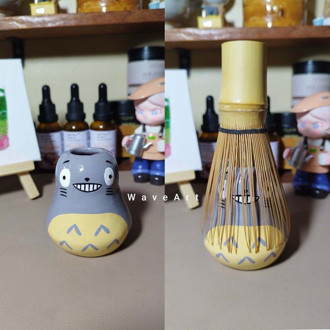 Handmade Chasen Holder (Category: Other Kitchenware & Tableware) located in Pangil. Submitted by kopee_matcha (Listing ID 1416554986, Image 3). Description: HANDMADE Chasen Holder Material: Air-dry Clay Price: 250 Mine /M *Strickly 2 days reservation only *Payment must be completed within 48 hours. If unpaid, your order will be automatically forfeited and the item/s will be given to the next miner. *No deleting of comments *3 or more items (Large