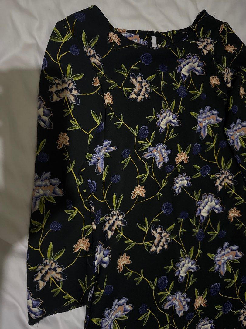 H&M Floral Dress (Category: Dresses) located in Cainta. Submitted by rmla_ (Listing ID 1416576902, Image 3). Description: PLEASE READ: Last price posted Item barely used No photo when worn SF c/o buyer RFS: barely used .