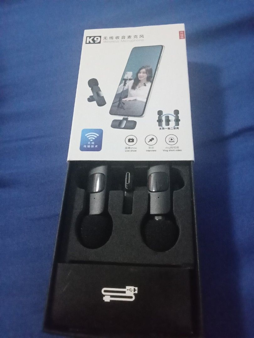 K9 Wireless Microphone for Phone65150844299138112