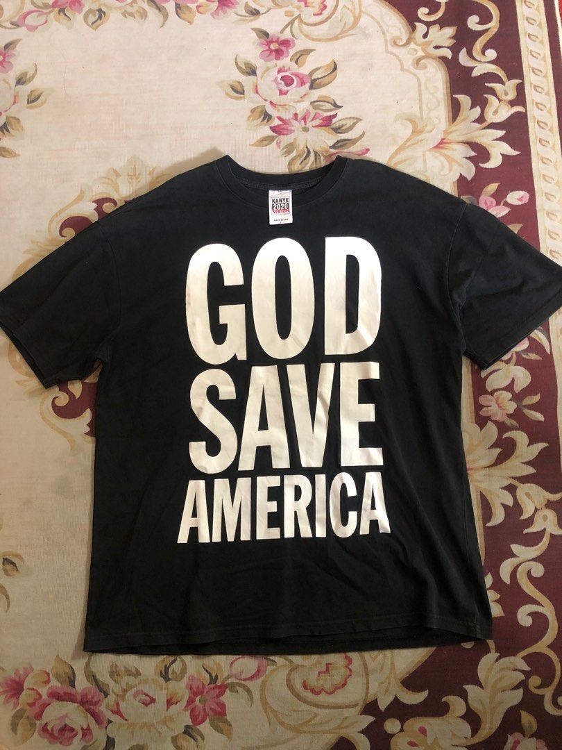 Kanye West - 2020 Campaign Merch (Category: Tshirts & Polo Shirts ) located in Muntinlupa City. Submitted by afterclass_ph (Listing ID 1416464445, Image 1). Description: Kanye West - 2020 Campaign L on Tag 30 x 23 fits XL already washed no issues dm to avail.