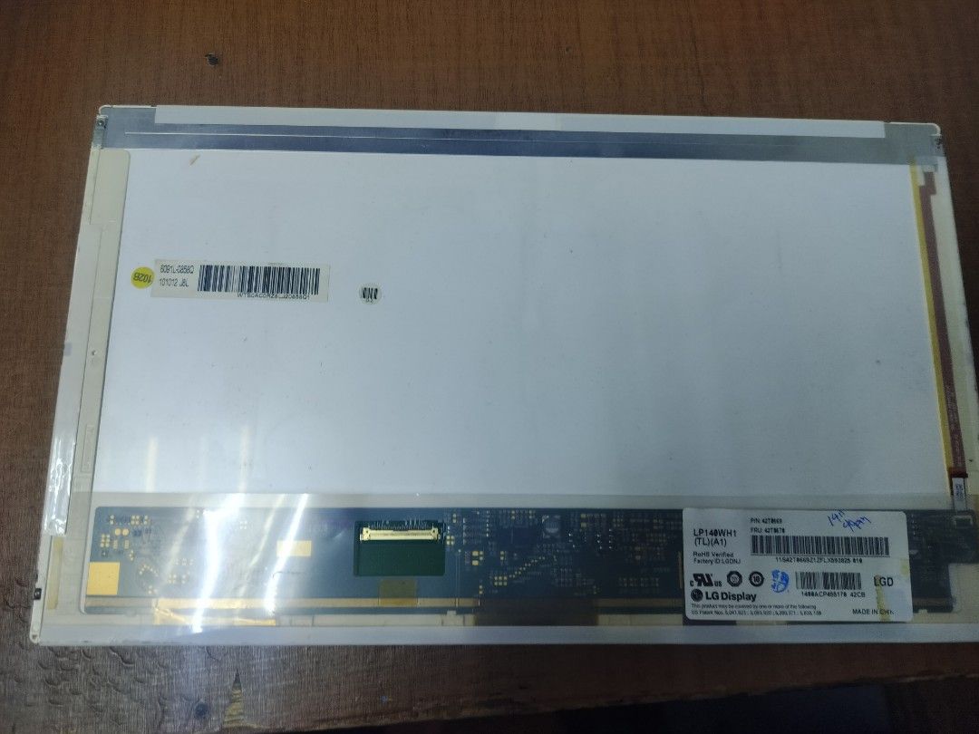 Laptop lcd 17.3" and 14" (Category: Laptops & Notebooks) located in Las Pinas. Submitted by digitalnethopya (Listing ID 1416498278, Image 1). Description: for sale laptop lcd 17.3' 40 pin and 14.0 40 pin.