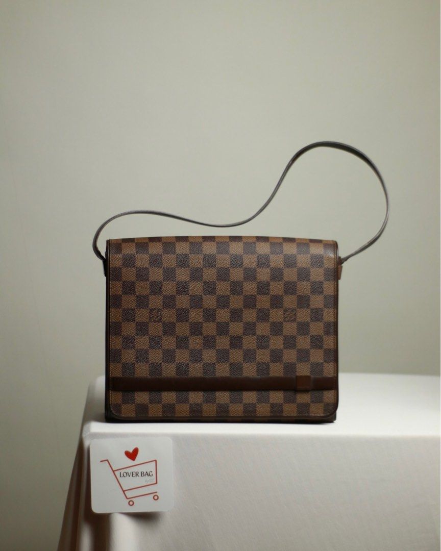 Louis Vuitton Damier Ebene Shoulder Bag (Category: Shoulder Bags) located in Manila. Submitted by bagrx (Listing ID 1416617147, Image 2). Description: Condition 9/10.