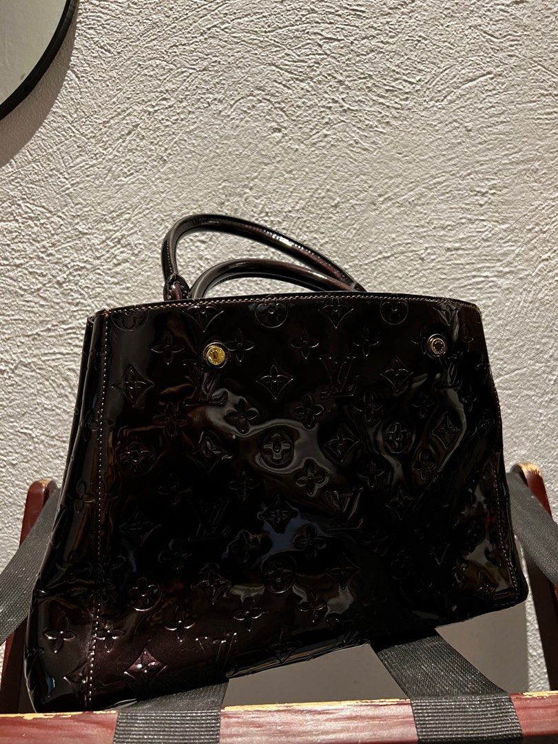 Louis Vuitton Montaigne MM Patent Leather (Category: Luxury Bags & Wallets) located in Quezon City. Submitted by ellastore (Listing ID 1416497461, Image 2). Description: Coded Good used condition What you see is what you get N0t guaranteed .