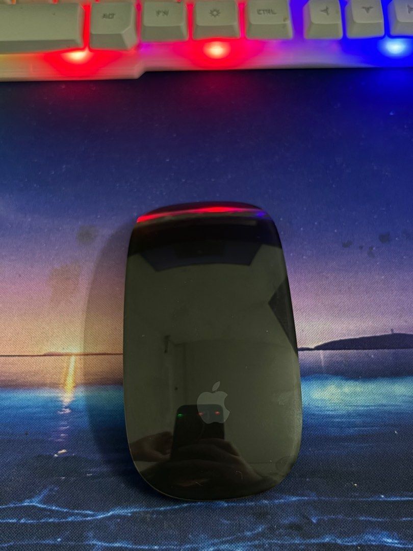 Magic Mouse Type C Black (Category: Mouse & Mousepads) located in Manila. Submitted by msadlawan646634 (Listing ID 1416461923, Image 1). Description: - Magic Mouse Type C - Black - Features a sleek Apple design - Excellent condition - Type C charging port -Multi‑touch surface for intuitive gestures -Wireless Bluetooth connectivity -Rechargeable battery with long life -Sleek, lightweight Apple design.