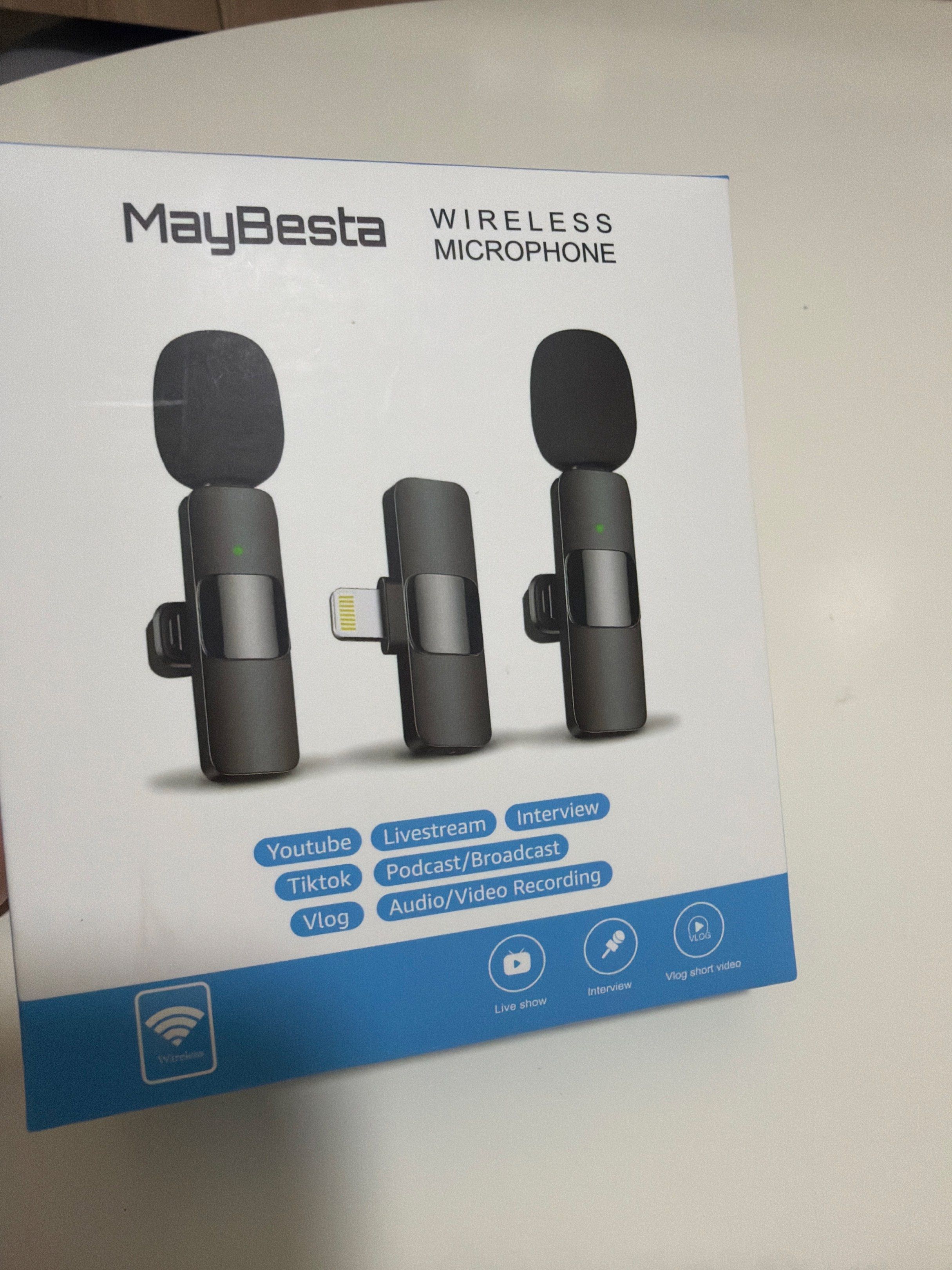 MayBesta Wireless Microphone for iPhone65150957274882110