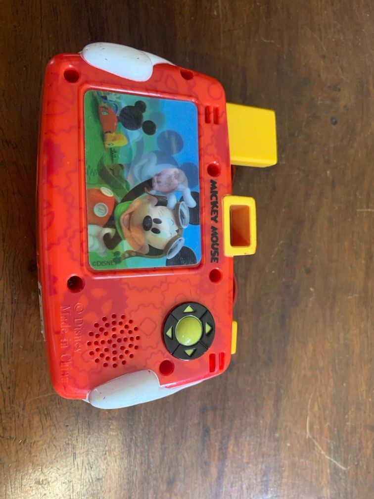 Mickey Mouse Camera - Talking (Category: Cameras) located in Carmona. Submitted by bihira (Listing ID 1416458259, Image 2). Description: Mickey Mouse Camera - Talking - as is condition - working gimmiks - working sounds - authentic disney merch.