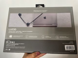 Monocozzi Lucid Translucent Hard Shell Case for MacBook Pro 13"439978305992140800