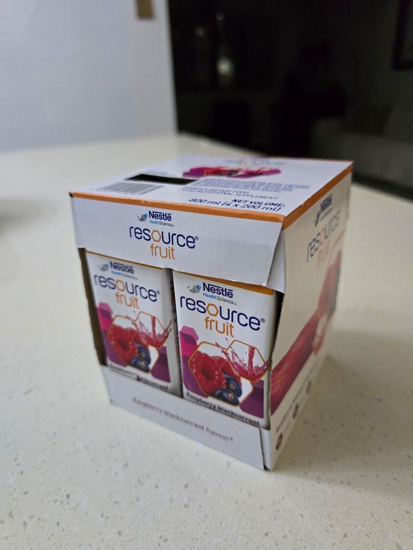 Resource Fruit Raspberry Nestle Resource Fruit Raspberry Blackcurrant, Health & Nutrition ...