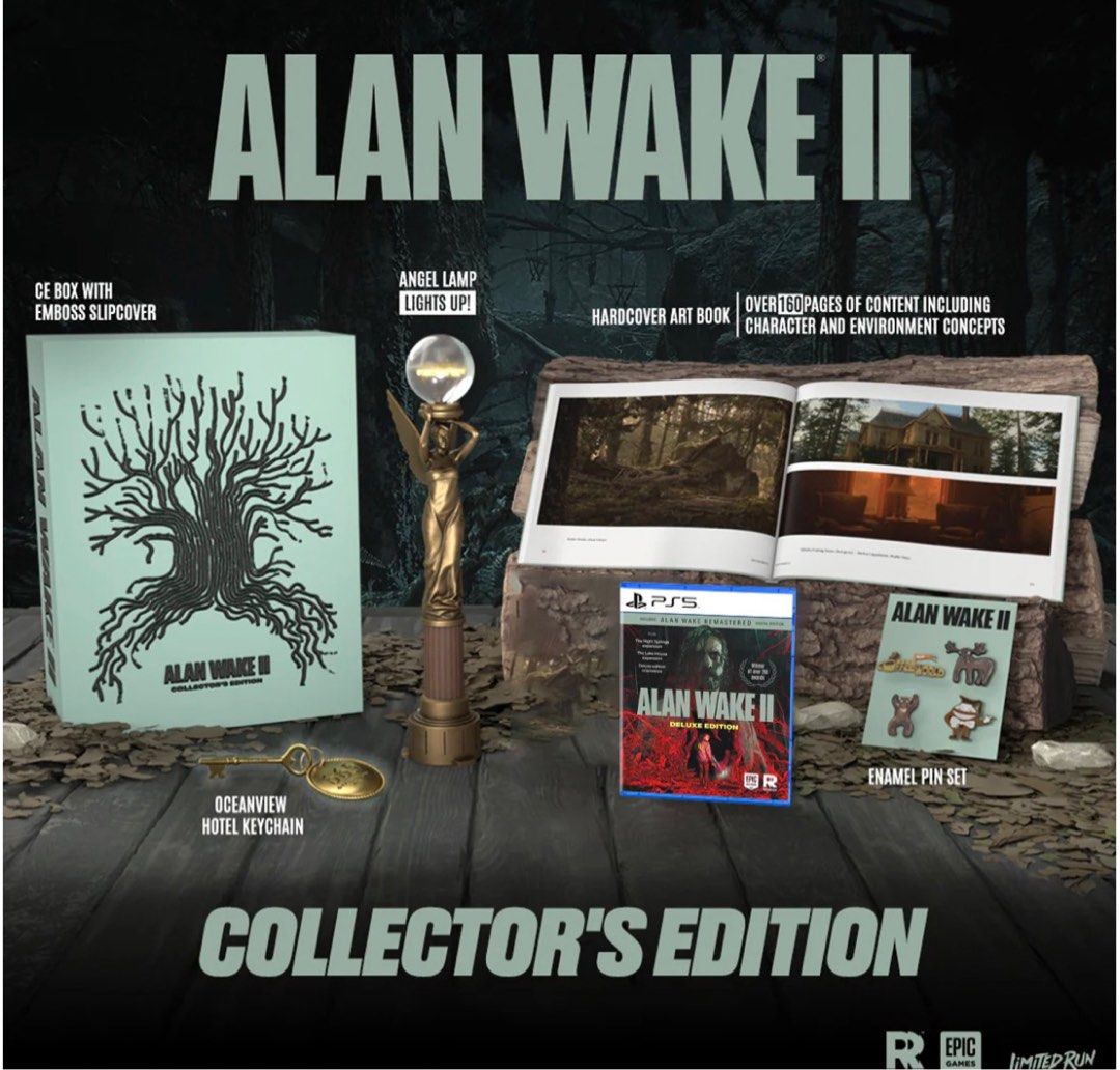 PS5 Alan Wake II Collector's Edition (Category: PlayStation) located in Quezon City. Submitted by clostitchotaku100 (Listing ID 1416494768, Image 1). Description: .
